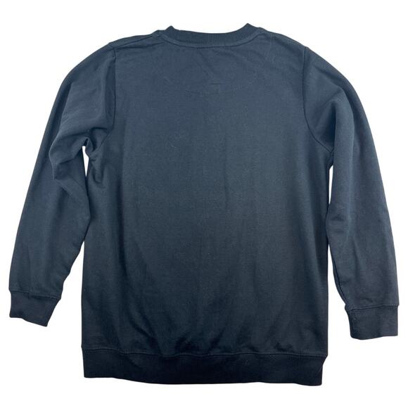 Def Leppard Retro Black Christmas Sweatshirt Sz Women's Large Lightening Rock - Picture 3 of 7